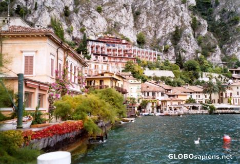 Postcard Town of Limone