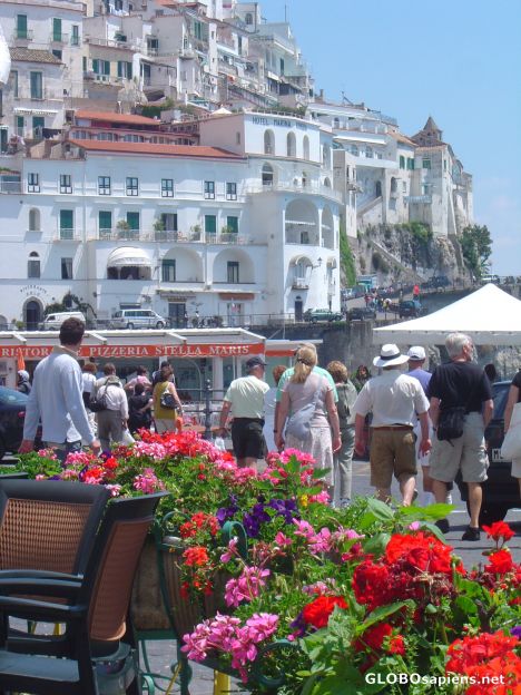 Postcard The Town of Amalfi