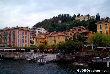 Postcard Bellagio - the main entry