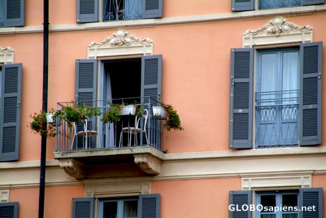 Postcard Bellagio - a hotel balcony