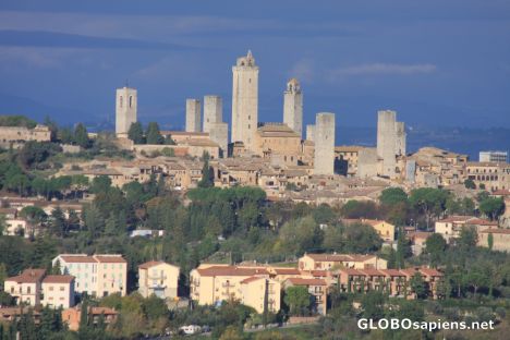 Postcard San Gimignano