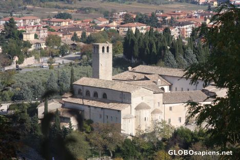 Postcard an overlook of San Ponziano