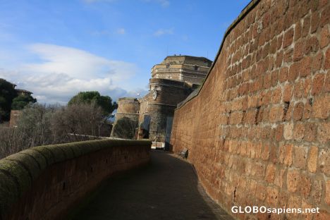 Postcard Sangallo Fortress