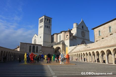 Postcard Basilica di San Francesco