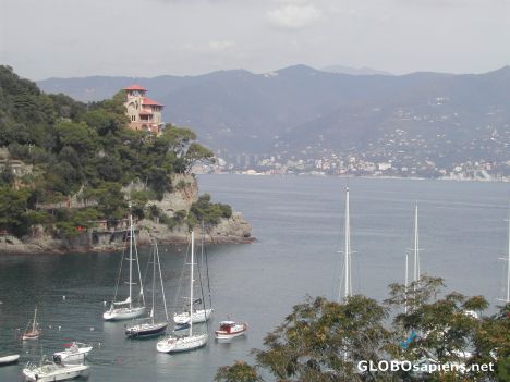 Postcard Overlooking Portofino