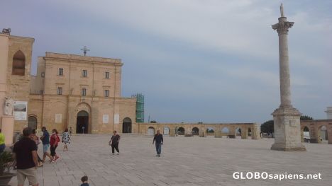 Postcard Basilica on the cape hill