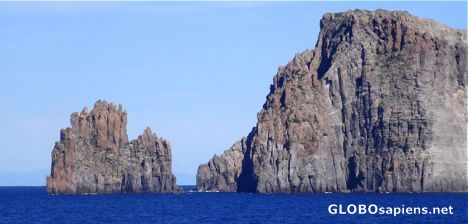 Postcard Rocky islets