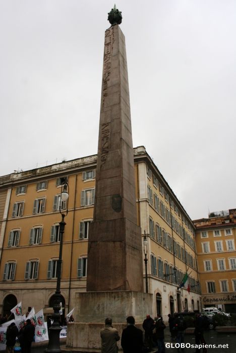 Postcard Obelisks in Rome 1 of 9 Solare