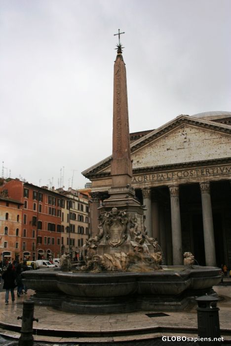 Postcard Obelisks in Rome 3 of 9 Macuteo