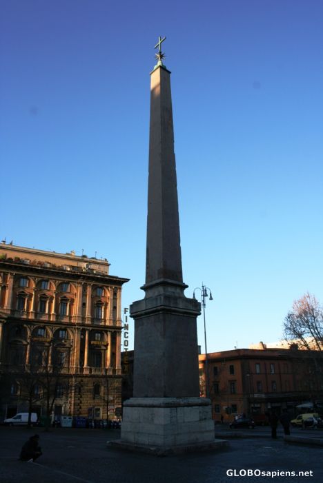 Postcard Obelisks in Rome 4 of 9 Esquilino