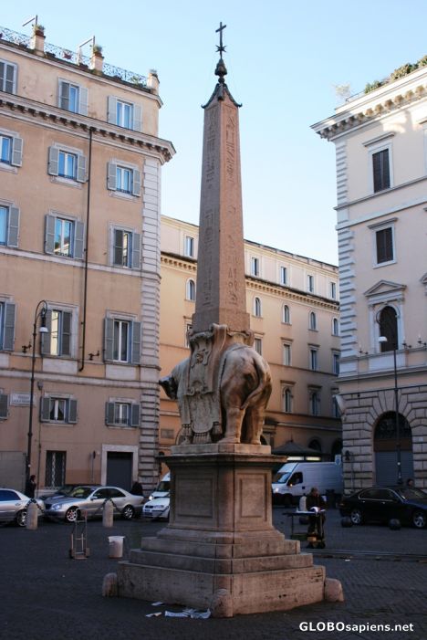 Postcard Obelisks in Rome 5 of 9 Minerveo
