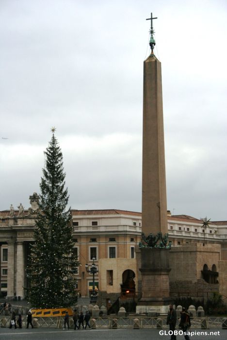 Postcard Obelisks in Rome 7 of 9 Vaticano