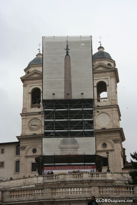 Postcard Obelisks in Rome 9 of 9 Sallustiano
