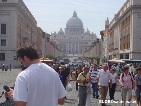 Postcard Entering Vatican City