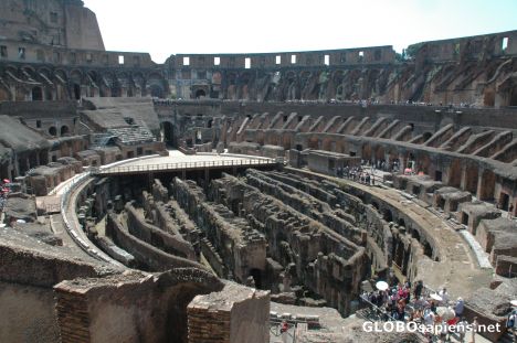 Postcard Rome Colosseum