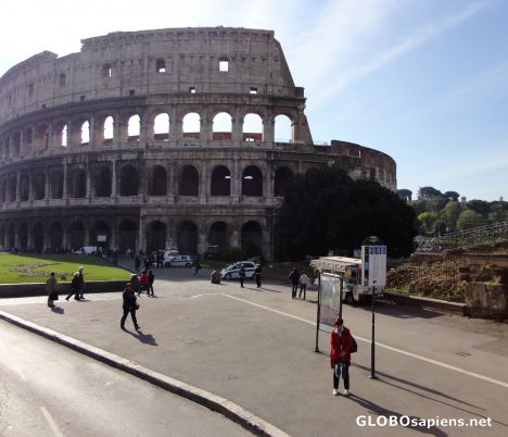 Postcard The Colosseo