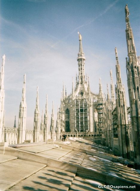 Postcard Milan Duomo