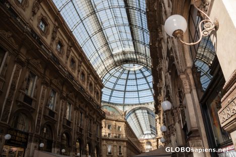 Postcard La Galleria Vittorio Emanuele II -