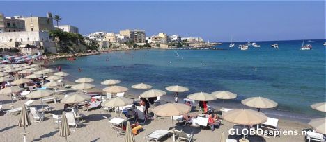 Postcard City beach in Otranto