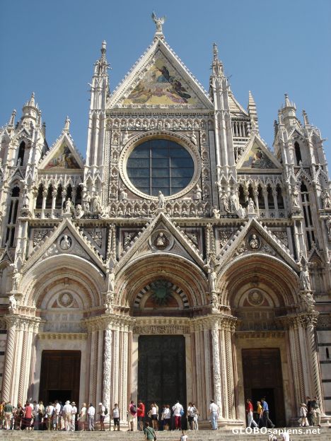 Postcard Duomo in Siena
