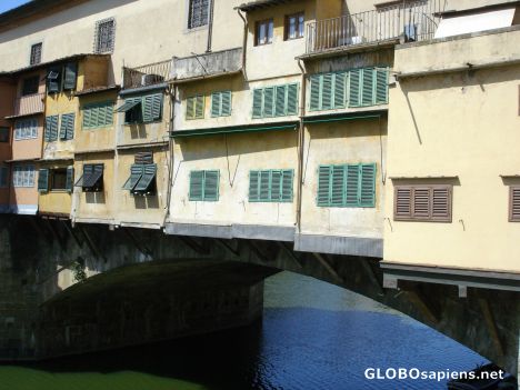 Postcard Ponte Vecchio (Detail)