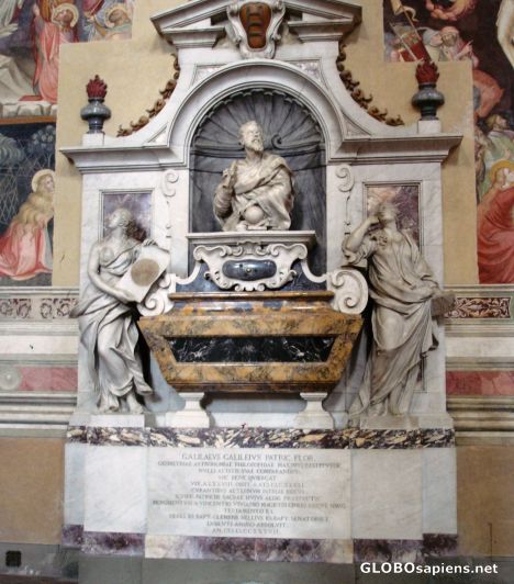 Postcard Tomb of Galileo Galilei