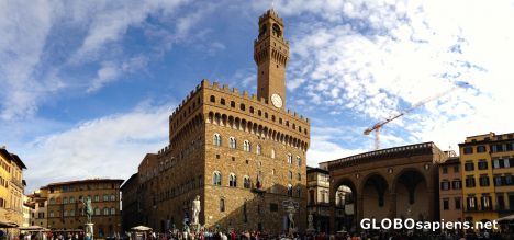 Postcard Florence (IT) - Palazzo Vecchio