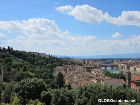 Postcard View across the Arno