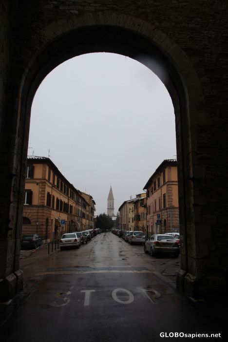 Postcard Porta San Pietro