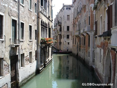 Postcard The real Venice