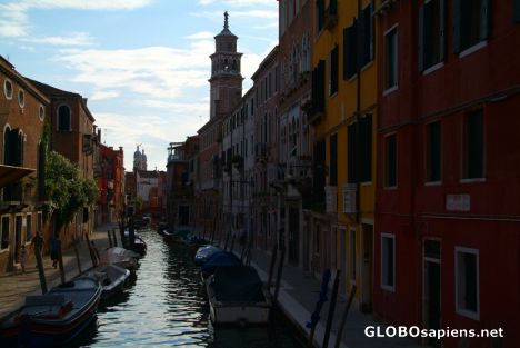 Postcard Venice (IT) - canals in the afternoon