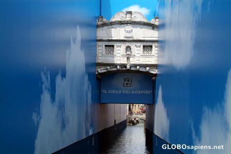 Postcard Venice (IT) - the bridge of sighs
