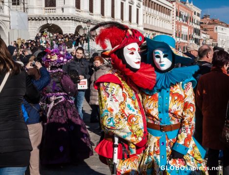 Postcard Carnival in Venice 4