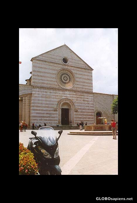 Postcard Basilica di Santa Chiara