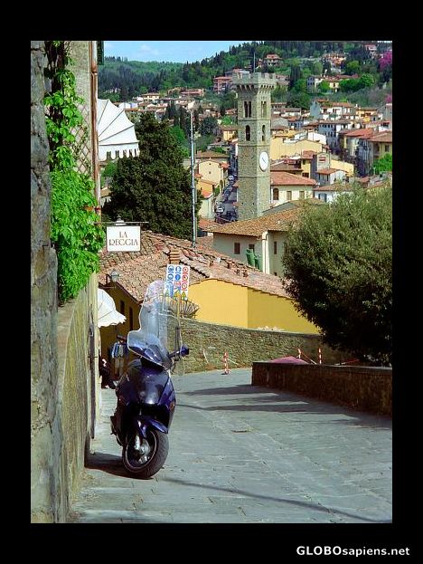 Postcard Fiesole, near Florence