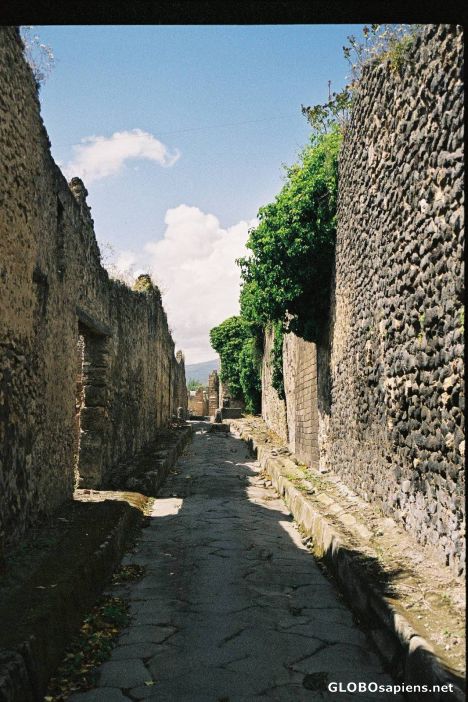 Postcard Ruins of Pompei