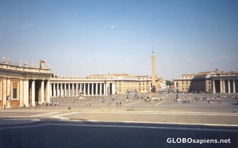 Postcard Vatican Sq