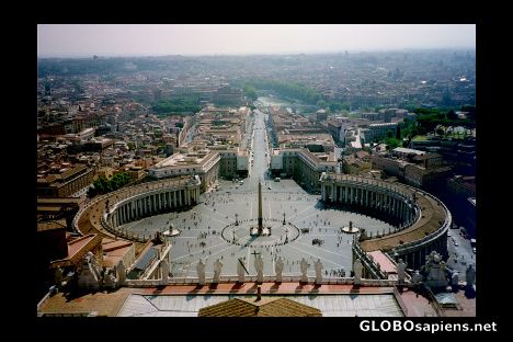 Postcard Rome and the Vatican
