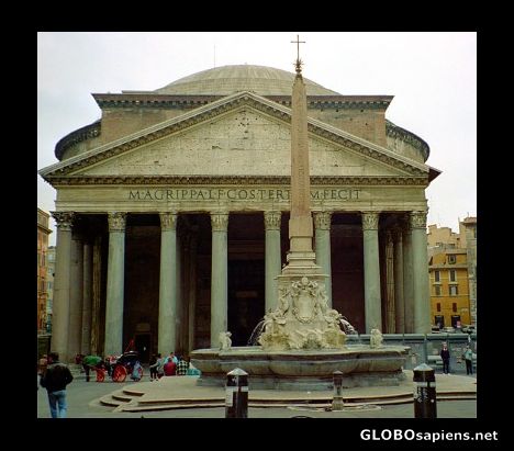 Postcard Pantheon, Rome