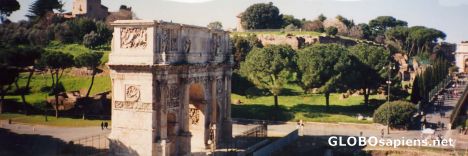 Postcard Arch of Constantine