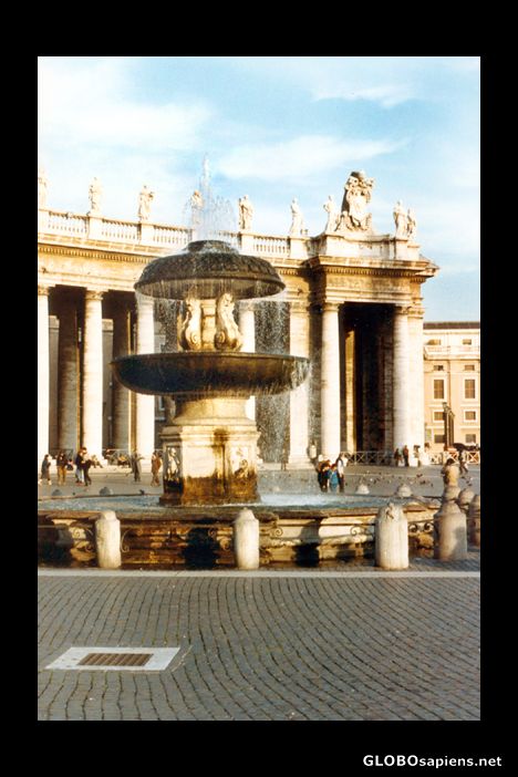 Postcard Rome St. Peter's Square