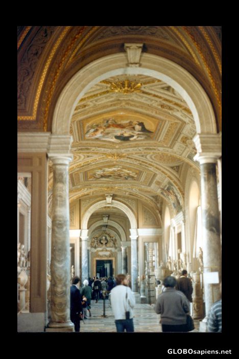 Postcard Rome Vatican Museum