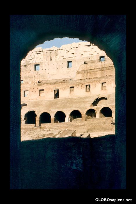 Postcard Rome Coliseum