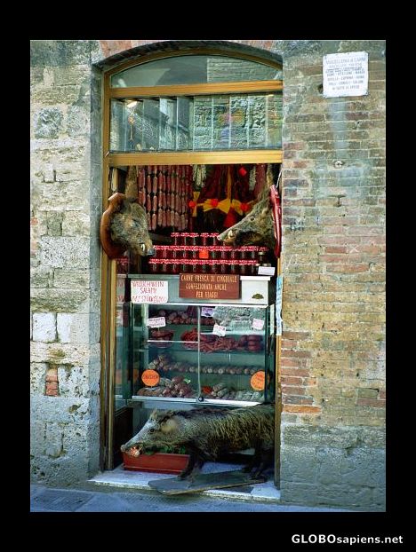 Postcard San Gimignano, Tuscany