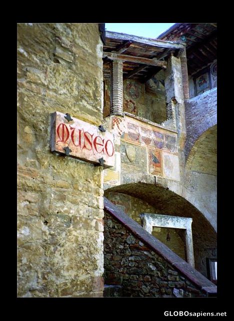 Postcard San Gimignano, Tuscany