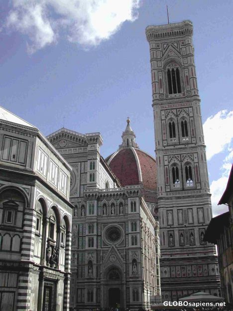 Postcard Florence\'s Famous Duomo Cathedral