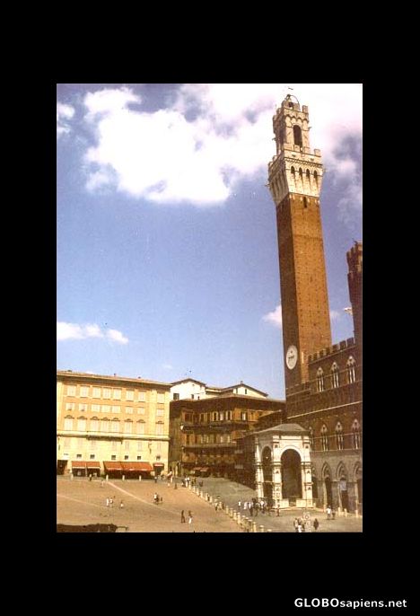 Postcard Piazza del Campo