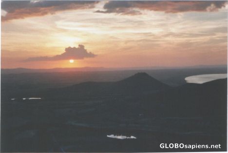 Postcard sunset