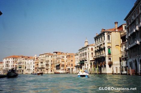 Postcard Gondola ride on the canal