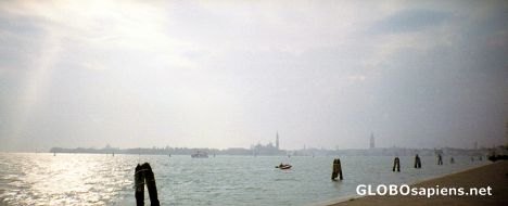 Postcard Foggy afternoon, Venice